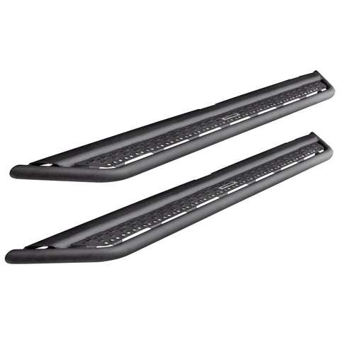 Go Rhino Dominator Extreme D6 SideSteps - Tex Blk - 87in - D60087T