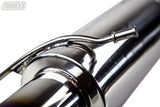 Turbo XS 02-07 WRX-STi Rear Muffler Assembly w/ Titanium Tip - WS02-RMA-TI