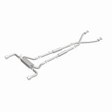 MagnaFlow 14 Infiniti Q50 V6 3.7L Cat-Back Polished Stainless Tips Dual Split Rear Exit Exhaust - 15310