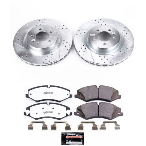 Power Stop 2017 Land Rover Discovery Front Z36 Truck & Tow Brake Kit - K7079-36