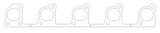 Cometic 98-03 Dodge Viper .020in MLS Exhaust Gasket GEN II - C5825-020