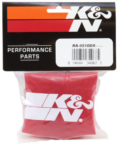 K&N Drycharger Air Filter Wrap for RA-0510 - Red - RA-0510DR