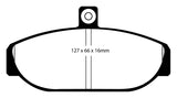 EBC 83-90 Volvo 760 2.3 Turbo (Girling) Ultimax2 Front Brake Pads - UD565