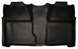 Husky Liners 07-13 Chevy Silverado 1500/2500HD Crew Cab PU Weatherbeater Black 2nd Seat Floor Liner - 19201
