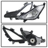 Spyder Hyundai Elantra 2014+ OEM Style Fog Lights W/Switch Clear FL-HYE2014-C - 5080462