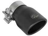 aFe MACH Force-Xp Axle-Back Exhaust System w/Black Tip 18-20 Jeep Wrangler L4-2.0T / V6-3.6L - 49-48070-1B
