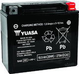 Yuasa YTX20L-BS Maintenance Free AGM 12-Volt Battery w/Bottle - YUAM320BS