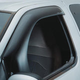 AVS 07-18 Toyota Tundra Crewmax Aerovisor Front Outside Mount Window Deflector 2pc - Smoke - 95517