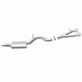 MagnaFlow 12-13 VW Golf L4 2.0L Turbocharged Dual Center Rear Exit Stainless Cat Back Perf Exhaust - 15156