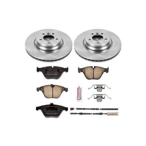 Power Stop 11-13 BMW 335i xDrive Front Autospecialty Brake Kit - KOE6058
