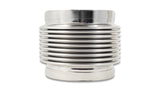 Vibrant SS Bellow Assembly w/ Liner 3.02in Inlet/Outlet ID x 4.00in OAL Electro Polished - 69834