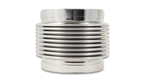Vibrant SS Bellow Assembly w/ Liner 3.02in Inlet/Outlet ID x 4.00in OAL Electro Polished - 69834