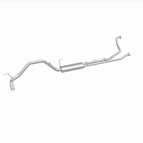 MagnaFlow CatBack 07-15 Nissan Titan V8 LGAS/LFLEX Single MF Polished Stainless Exhaust - 19421