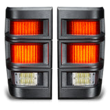 ORACLE Lighting Jeep Comanche MJ LED Tail Lights - Standard Red Lens - 5909-003