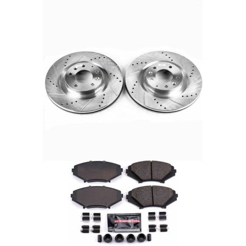 Power Stop 04-11 Mazda RX-8 Front Z23 Evolution Sport Brake Kit - K3026