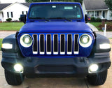 Oracle Jeep JL/Gladiator JT Oculus Bi-LED Projector Headlights - Amber/White Switchback - 5839-023