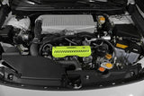 PERRIN 22-23 Subaru WRX Pulley Cover (Short Version - Works w/AOS System) - Neon Yellow - PSP-ENG-154NY