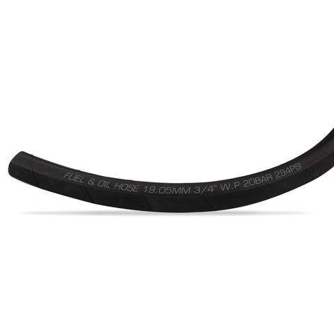 Mishimoto Push Lock Hose, Black, -12AN, 120in Length - MMHOSE-PL-12-120