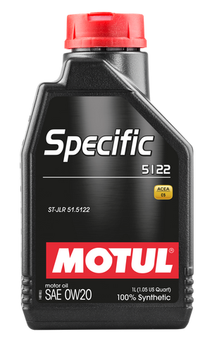 Motul 1L OEM Synthetic Engine Oil ACEA A1/B1 Specific 5122 0W20 - 107304