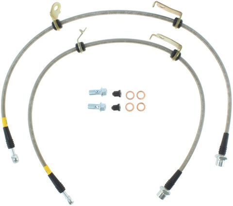StopTech 11-17 Lexus CT200h Stainless Steel Front Brake Lines - 950.44029
