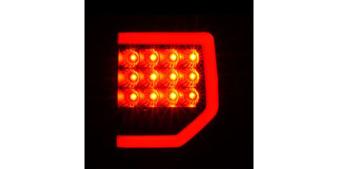 Raxiom 07-13 Toyota Tundra Axial Series Dual C-Shape LED Tail Lights- Black Housing- Clear Lens - TU9916