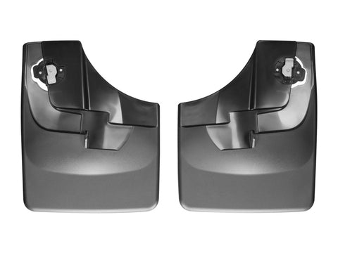 WeatherTech 2015 Ford F-150 w/ Fender Lip Molding No Drill Front Mudflaps - 110044