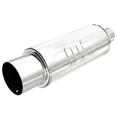 MagnaFlow Muffler W/Tip Mag SS 14X5X5-2.25/4. - 14857