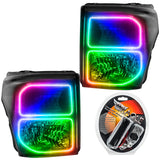 Oracle 11-16 Ford F250/350 LED HL - Black - ColorSHIFT - 8159-330