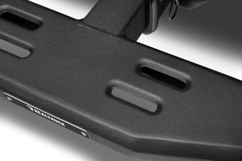 Go Rhino RB20 Slim Hitch Step - 18in. Long /  Universal (Fits 2in. Receivers) - Tex. Blk - RB620SPC