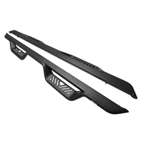 Westin 19-22 Chevrolet Silverado / GMC Sierra Crew Cab Outlaw Nerf Step Bars - Textured Black - 20-14135