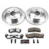 Power Stop 1993 Ford Mustang Front Z26 Street Warrior Brake Kit - K3021-26
