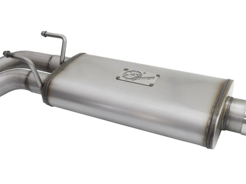 aFe Rebel Series CB 3in Middle Side Exit SS Exht w/Polish Tips 09-16 Chevy Silverado/GMC Sierra 1500 - 49-44062-P