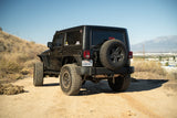 DV8 Offroad 07-18 Jeep Wrangler JK 2 Door Body/Pinch Weld Mounted Side Steps - SRJK-09