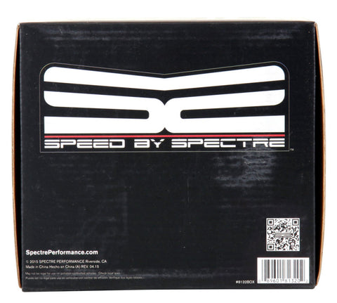 Spectre Adjustable Conical Air Filter 5-1/2in. Tall (Fits 3in. / 3-1/2in. / 4in. Tubes) - Red - 8132