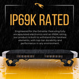 Putco 16in Hornet Light Bar - (Amber) LED Stealth Rooftop Strobe Bar - 950116