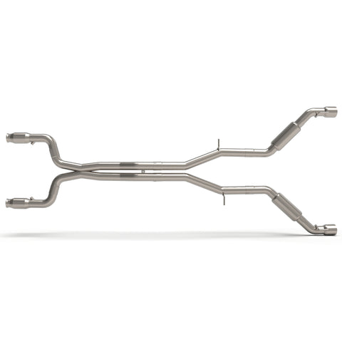 Kooks 16+ Chevy Camaro SS 6.2L 3in Catted Strt Screamer Full Exhaust w/Dual Tip (Use w/Kooks Header) - 22605201SS