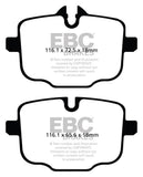 EBC 2021+ BMW M3/M4 3.0TT (G80/G82/G83) Yellowstuff Rear Brake Pads - DP42089R
