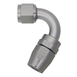 DeatschWerks 10AN Female Swivel 120-Degree Hose End CPE - Anodized Titanium - 6-02-0826