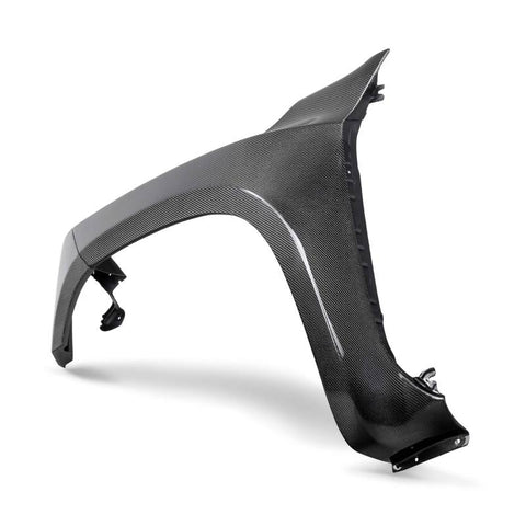Seibon 2022 Nissan Frontier MB-Style Carbon Front Fibers Pair (2in rise 4in Wider) - FF22NSFT-MB