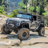 Westin/Snyper 07-17 Jeep Wrangler Unlimited Rock Slider Steps - Textured Black - 42-7015