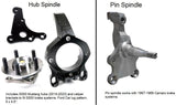 Ridetech 61-65 Ford Falcon Complete TruTurn Suspension Package w/ Pin Spindles - 12289599
