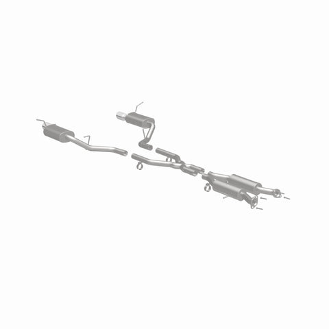 MagnaFlow 11-12 Dodge Durango V8 5.7L Dual Split Rear Exit Stainless Cat Back Performance Exhaust - 15068