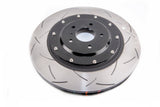 DBA 15-21 Nissan GT-R Nismo Front Left 5000 Series 2-Piece Drilled Rotor w/Black Hat - DBA52379BLKLXD