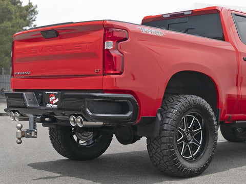 aFe Vulcan Series 3in 304SS DPF-Back 20-21 GM Trucks L6-3.0L (td) LM2 - Dual Polished Tip - 49-34130-P