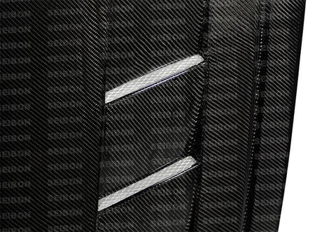 Seibon 08-10 Honda Accord 4 Door TS Carbon Fiber Hood - HD0810HDAC4D-TS