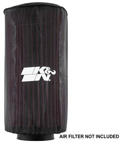 K&N Polaris Black Round Drycharger Air Filter Wrap 11.25inx3inx3in - PL-1014-1DK