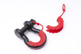 Daystar Locking D Ring Isolator 7/8 Inch Polyurethane Red - KU70062RE