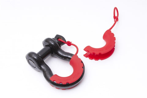 Daystar Locking D Ring Isolator 7/8 Inch Polyurethane Red - KU70062RE