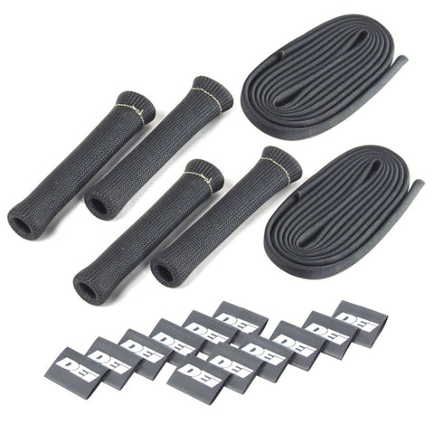 DEI Protect-A-Boot and Wire 4 Cylinder Kit - Black - 10584