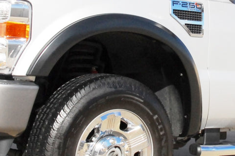 Lund 08-10 Ford F-250 SX-Sport Style Smooth Elite Series Fender Flares - Black (4 Pc.) - SX313S